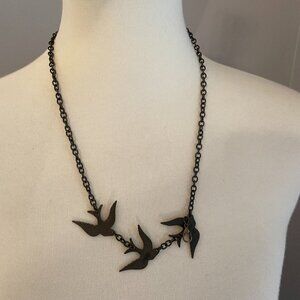 Plunder Design bird necklace
